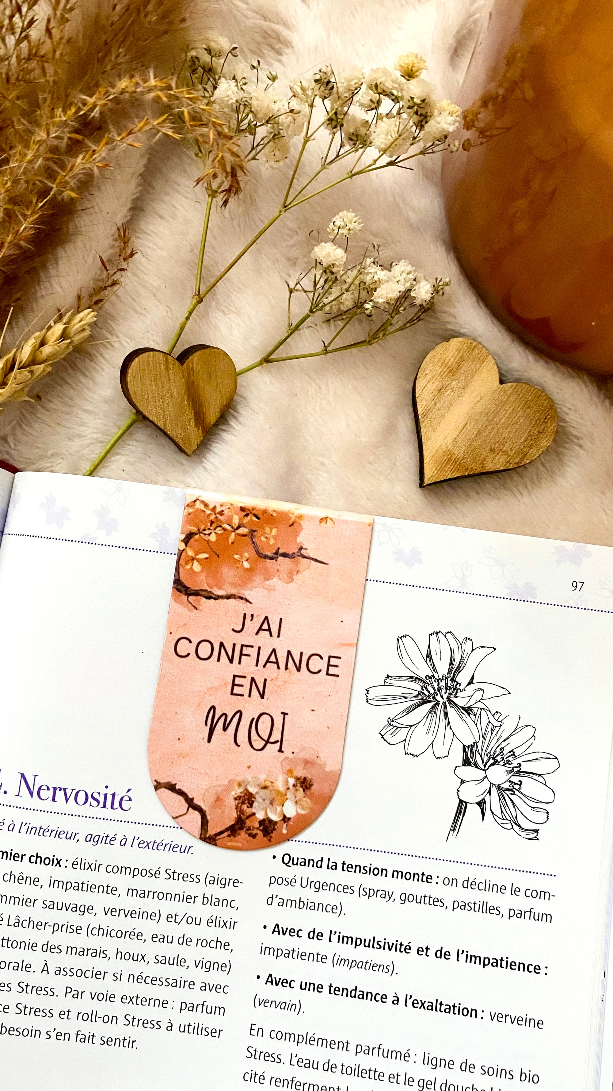 Mon insufflation positive – Un souffle de douceur entre deux pages (5 messages au choix)
