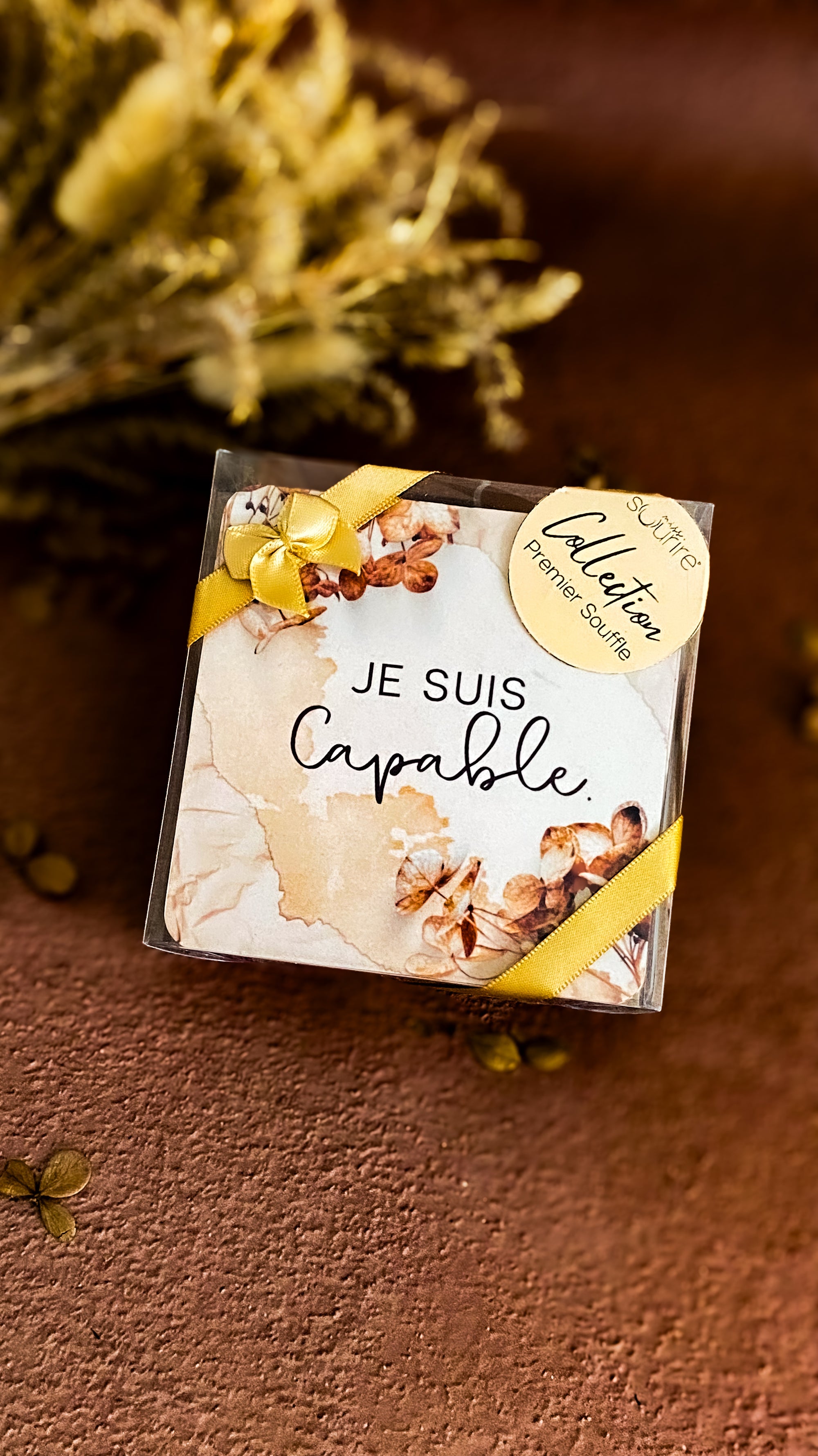 Set de 5 dessous de verre  (5 affirmations positives)