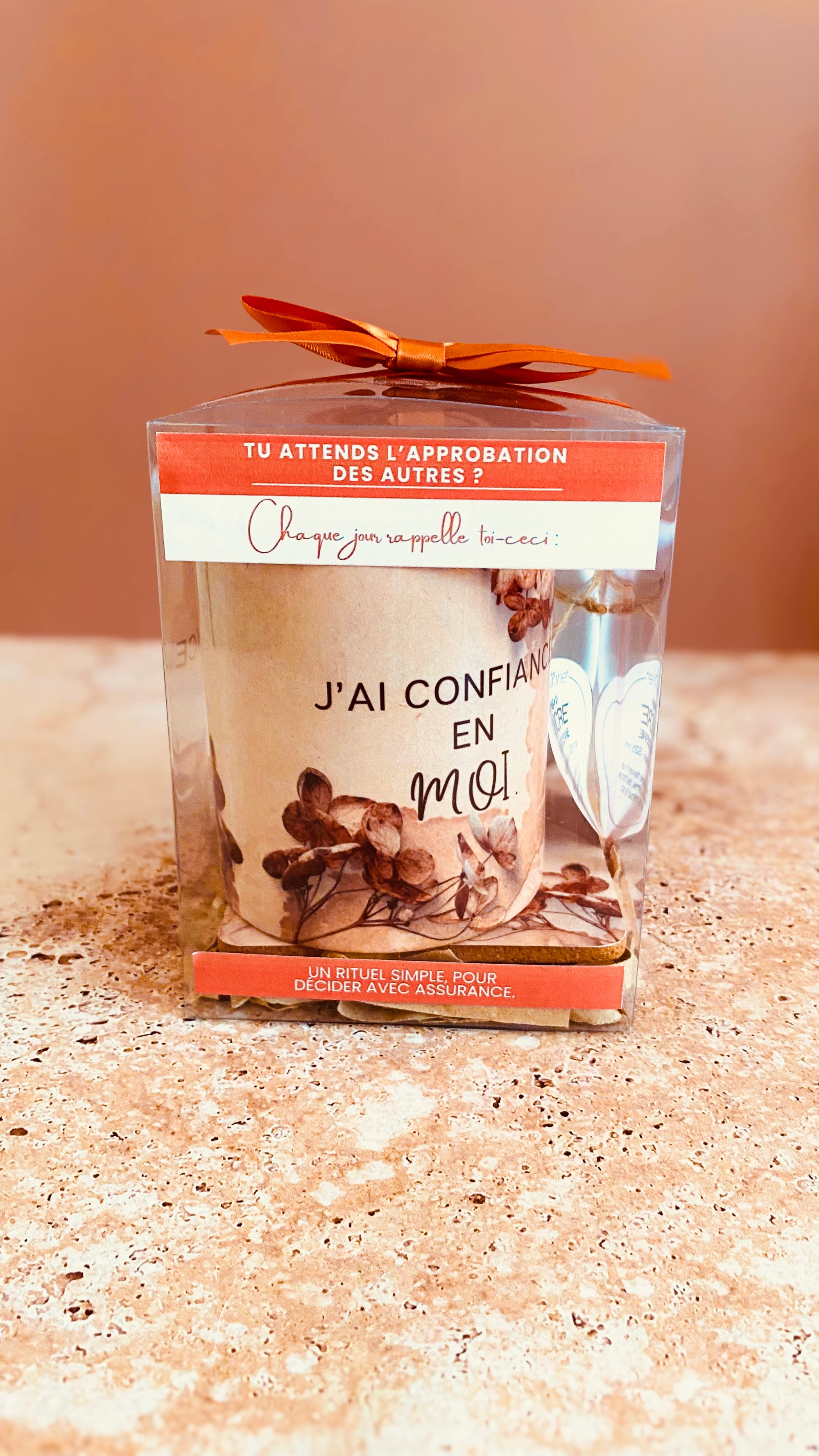 Coffret Mug & Dessous de verre - Champêtre (modèle au choix)