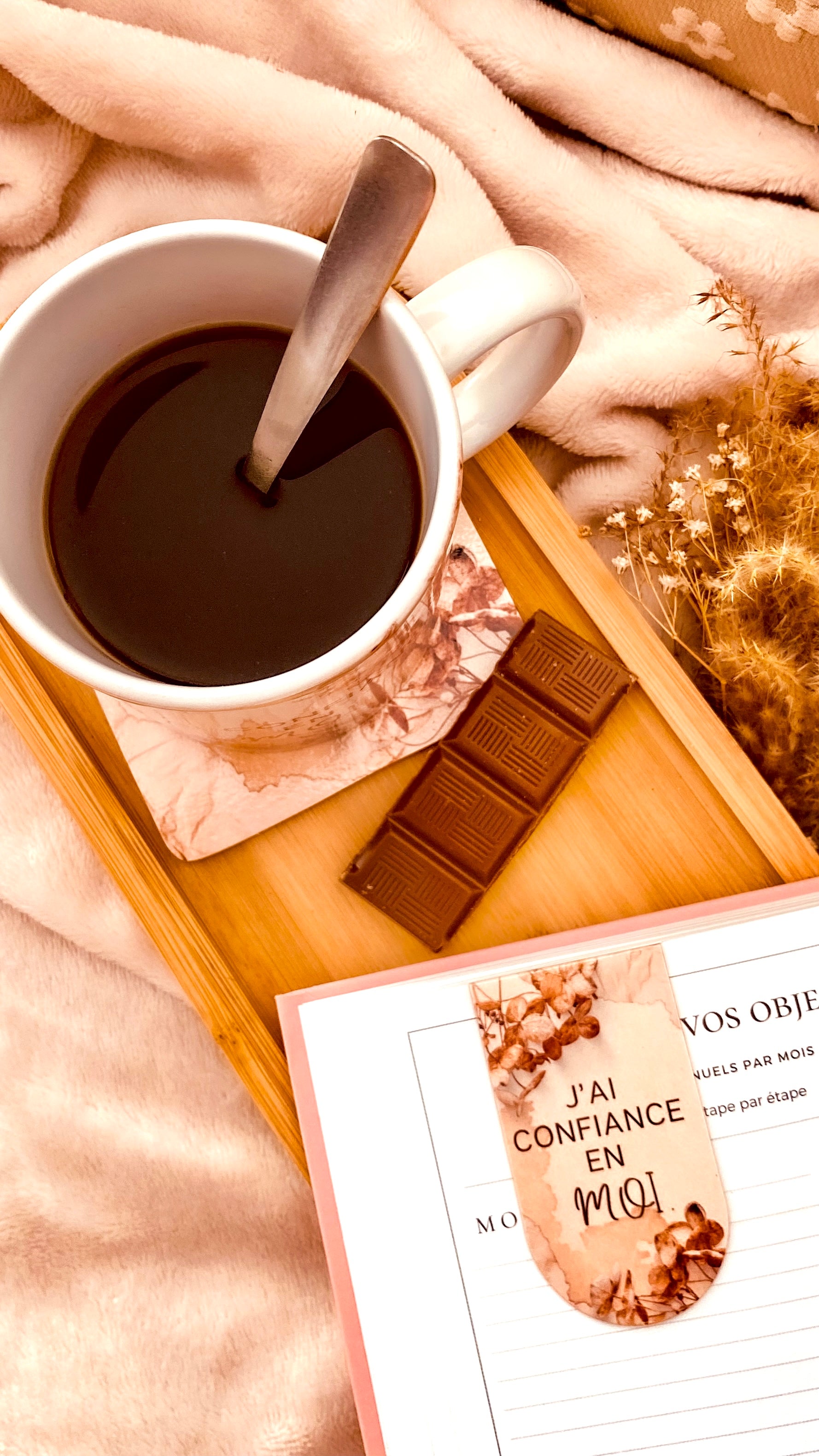 Mon insufflation positive – Un souffle de douceur entre deux pages (5 messages au choix)