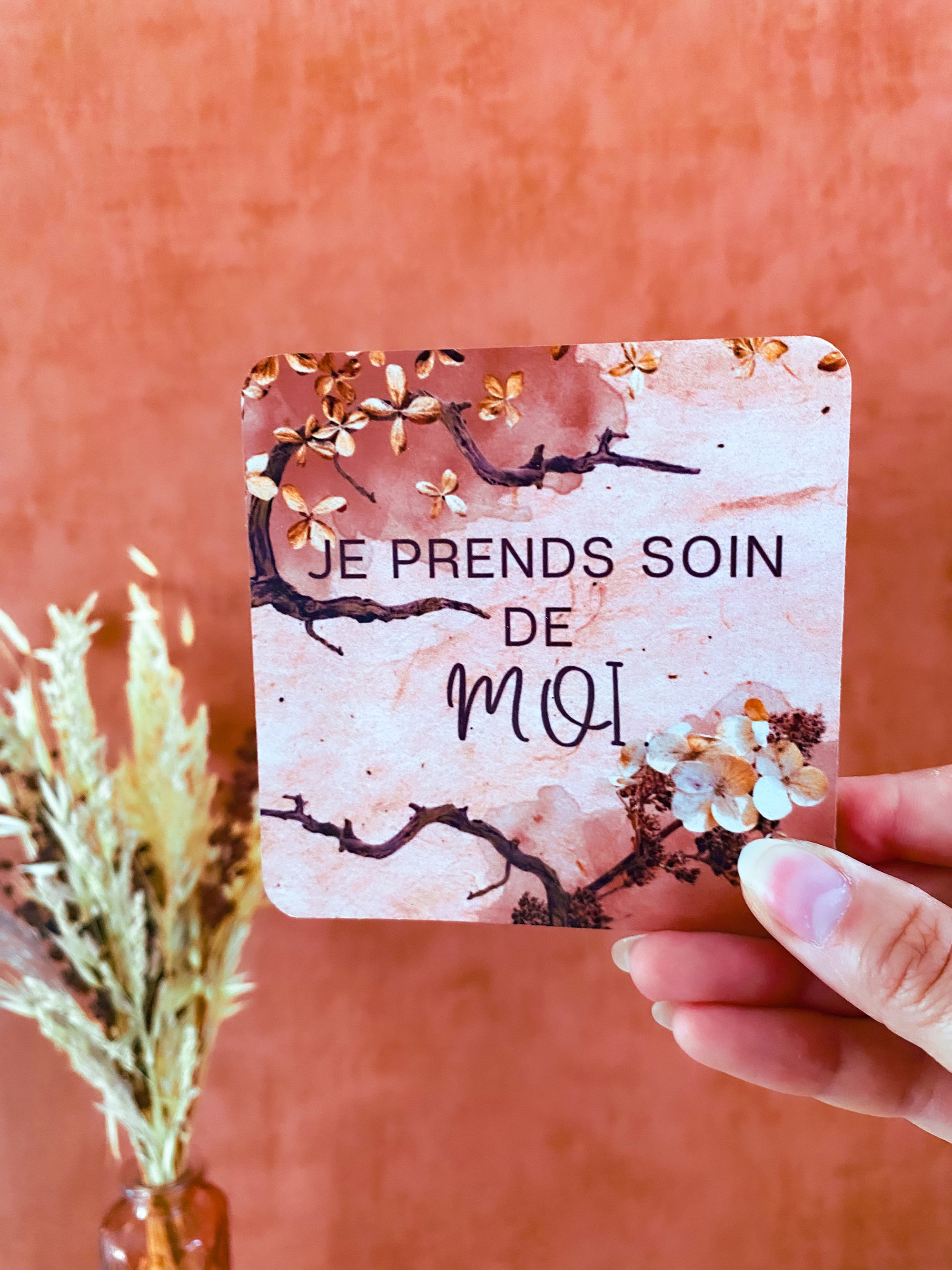 Mon support d'âme  – Un objet 2 en 1, pour t’apaiser et te valoriser (5 messages au choix)