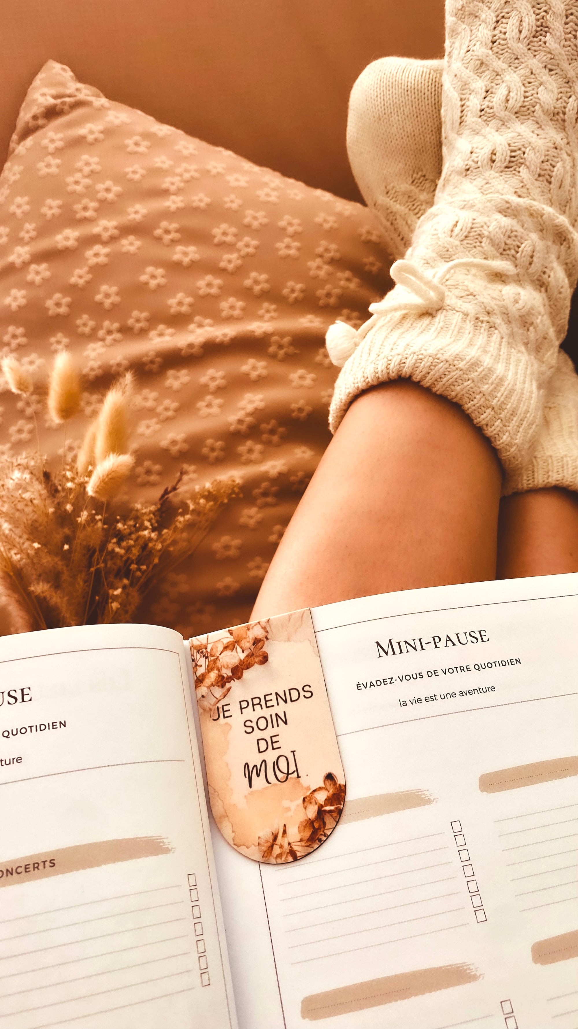 Mon insufflation positive – Un souffle de douceur entre deux pages (5 messages au choix)