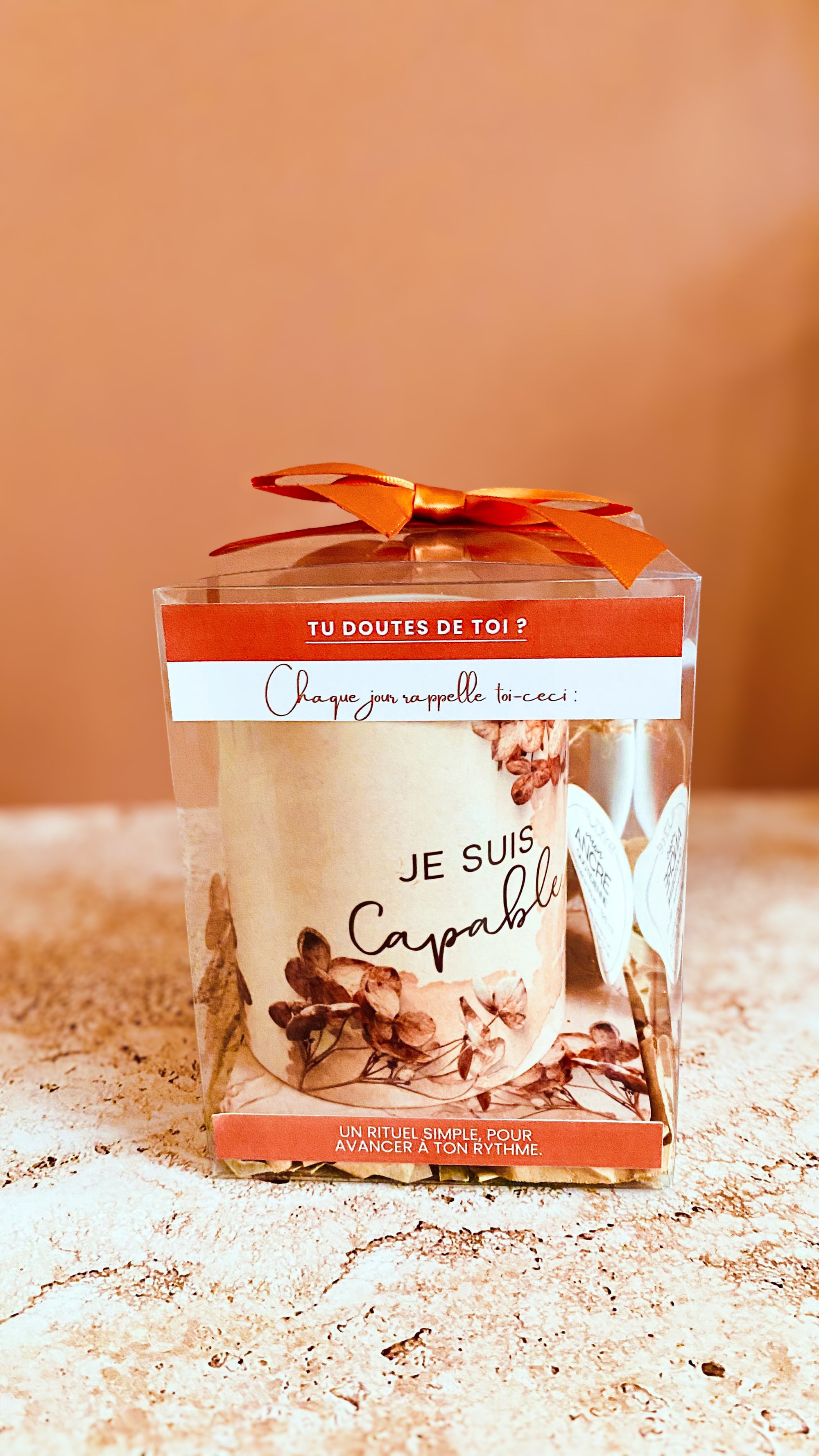 Coffret Mug & Dessous de verre - Champêtre (modèle au choix)