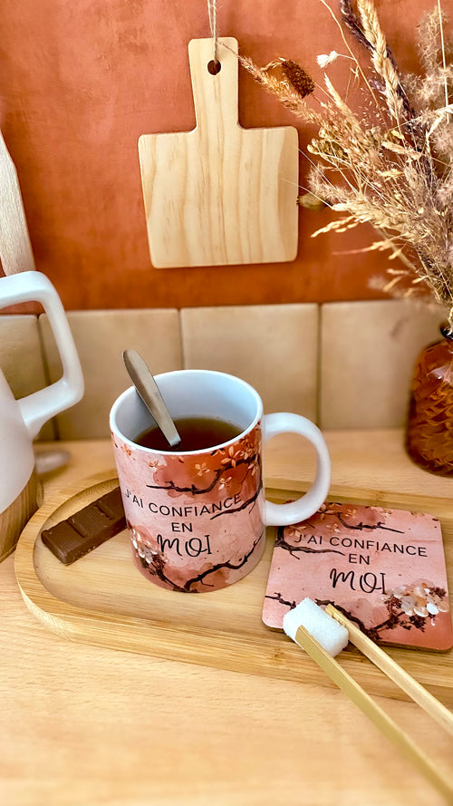 mug personnalisé "j'ai confiance en moi"