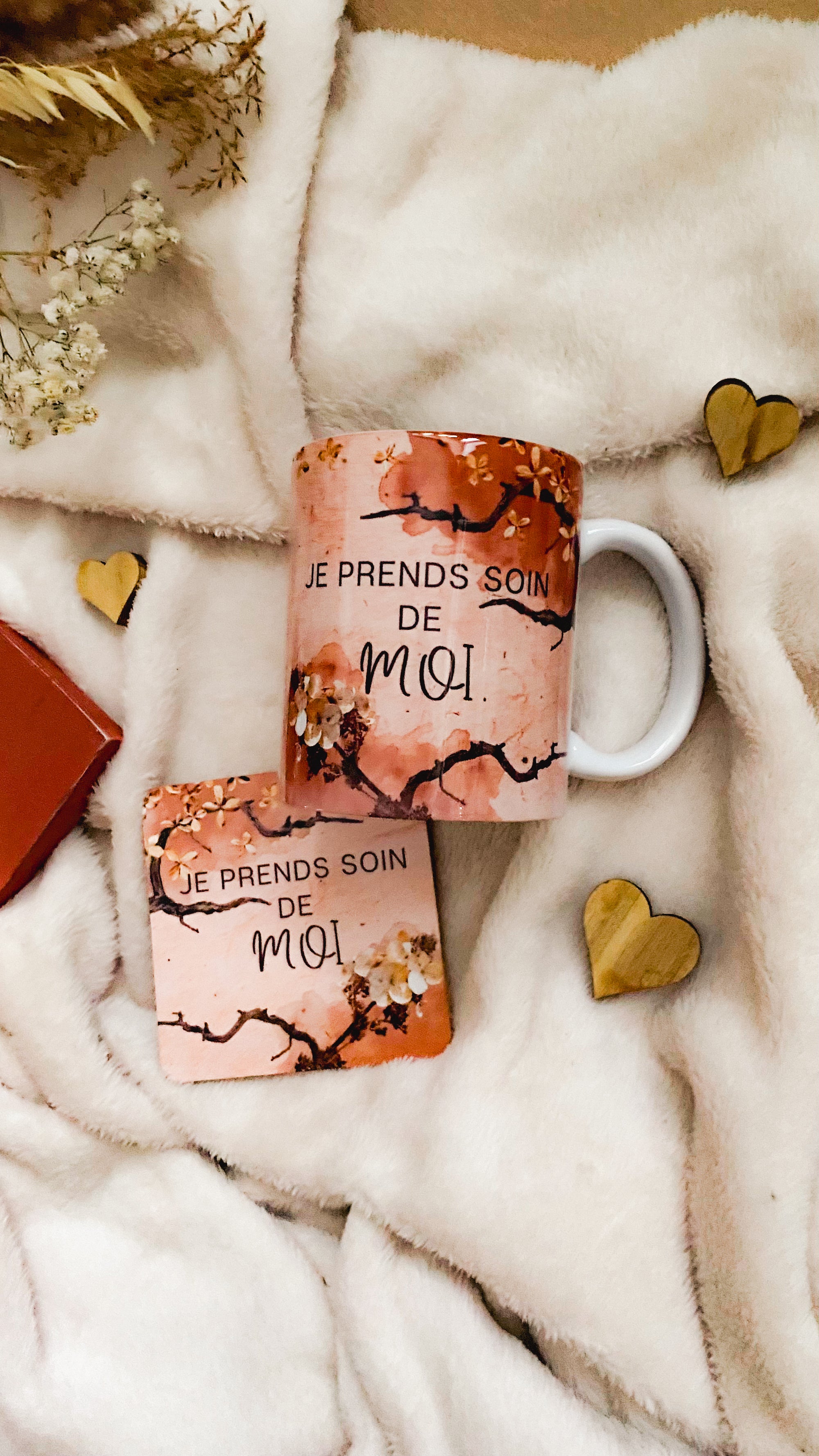 mug personnalisé "je prends soin de moi" 2